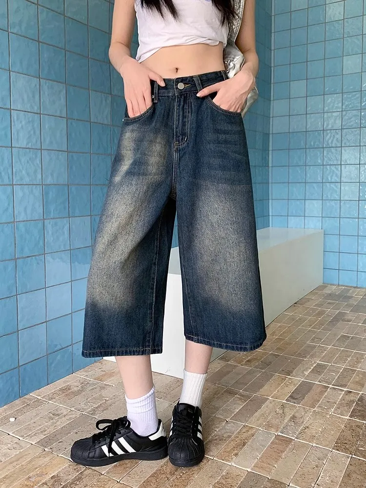 Korean Style Wide Fit Denim